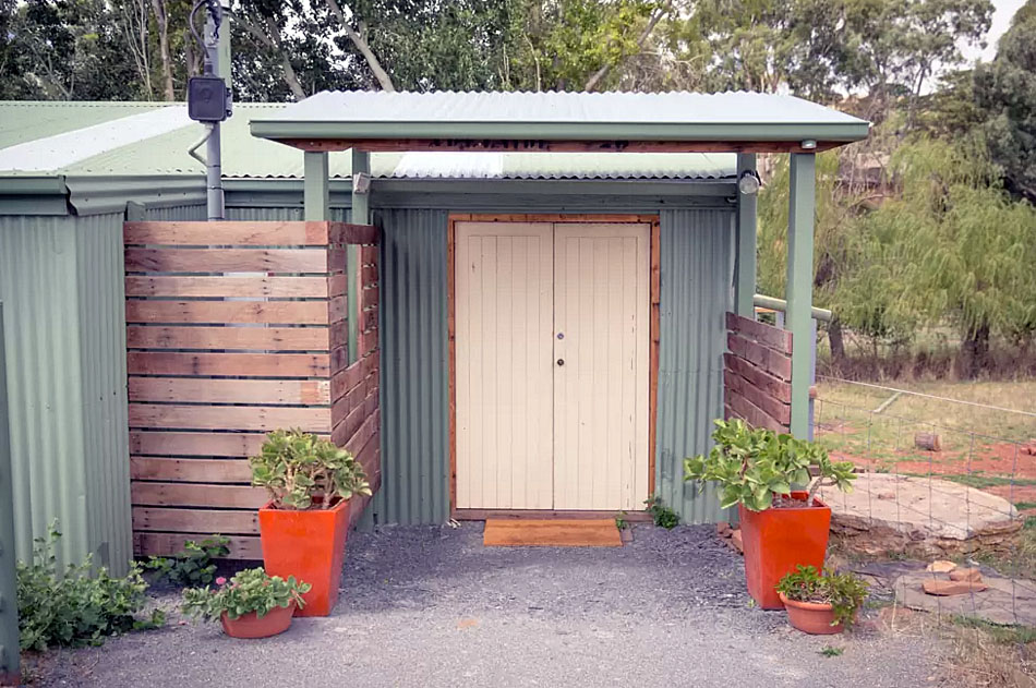 Shearing Shed entrance