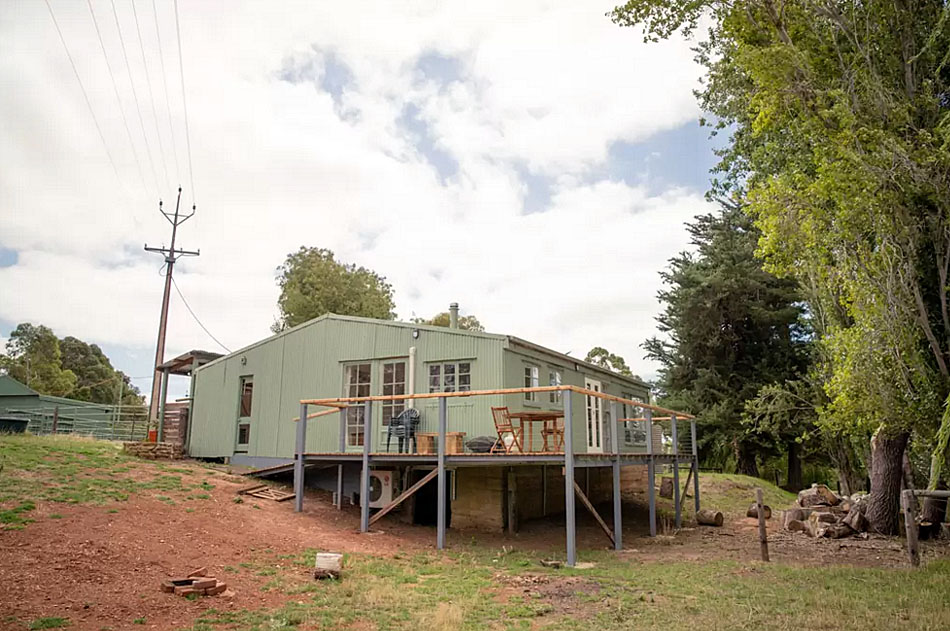 Exterior photo of Shearing Shed